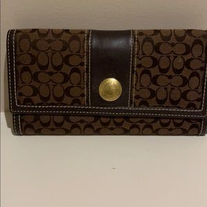 Large Coach wallet